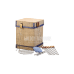 GT-400BBS Home Charcoal Tandoor Oven Square - Image 2