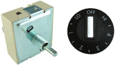 38012 Heat Control Complete with Knob