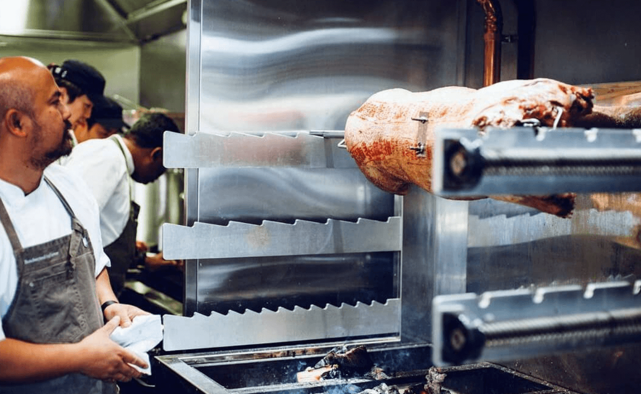 M28C Charcoal Rotisserie & Grill @ Butcher and the Farmer