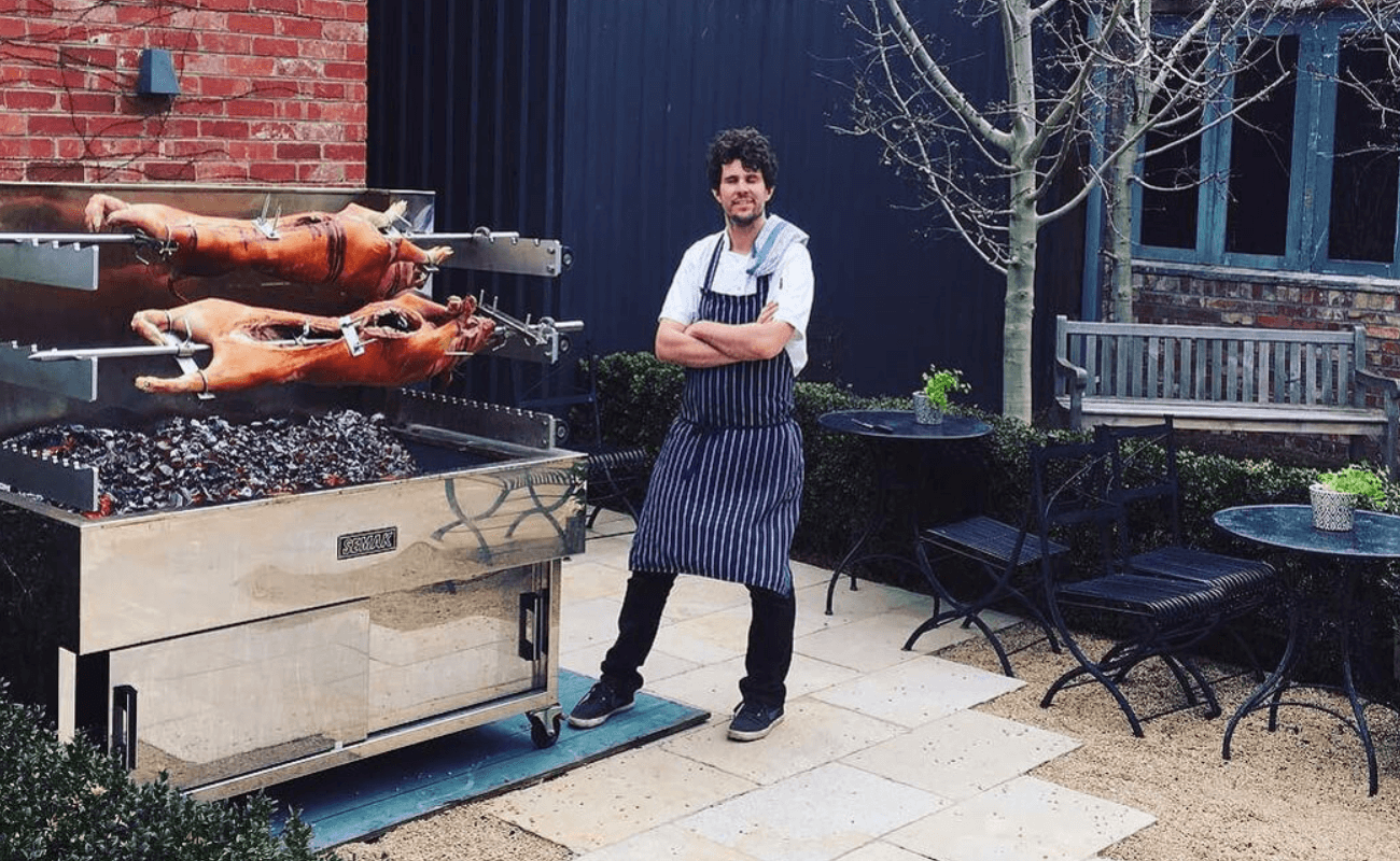 M28C Heavy Duty Meat Spit Kit @ Meletos Yarra Valley
